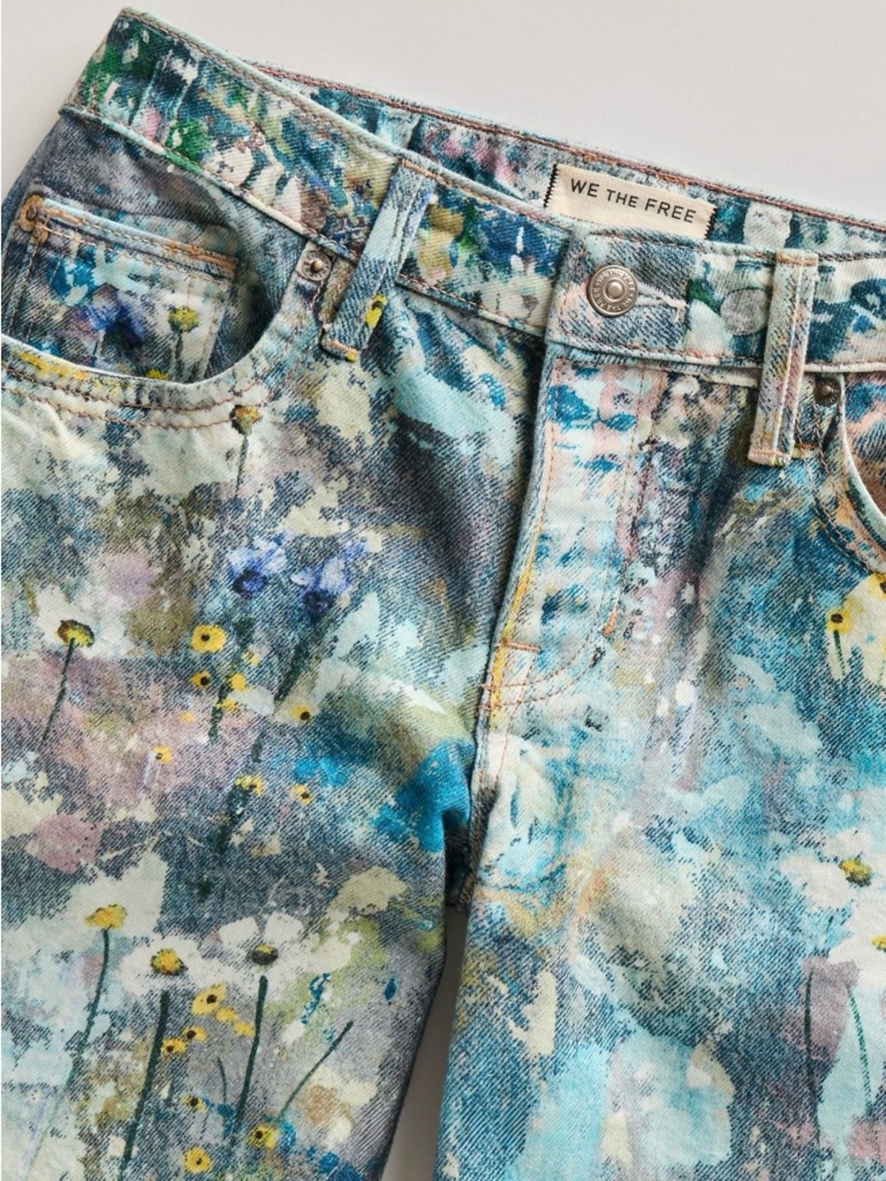 NWT We The Free Tennessee Low-Rise Illusions Jeans - Picture 7 of 10